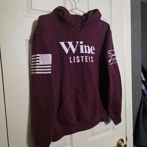 Grunt Style Maroon Hoodie